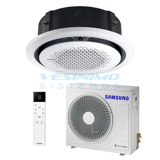 Samsung kasetinis 360° oro kondicionierius, 7.1/8.0 kW Samsung kasetinis 360° oro kondicionierius, 7.1/8.0 kW